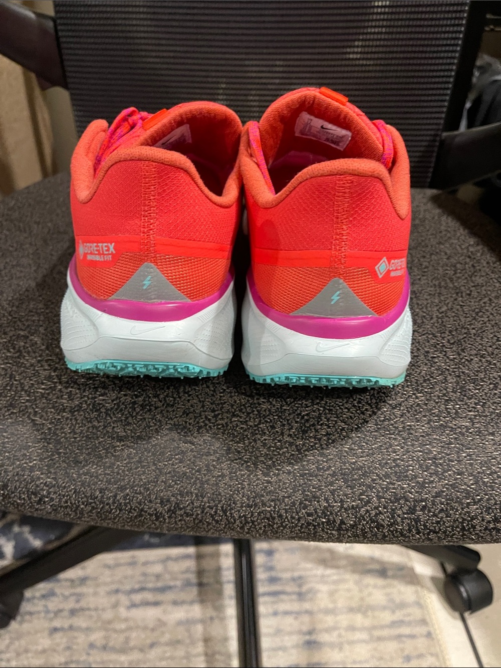 Nike Pegasus 41 gortex Red Pink Teal - Picture 5 of 7